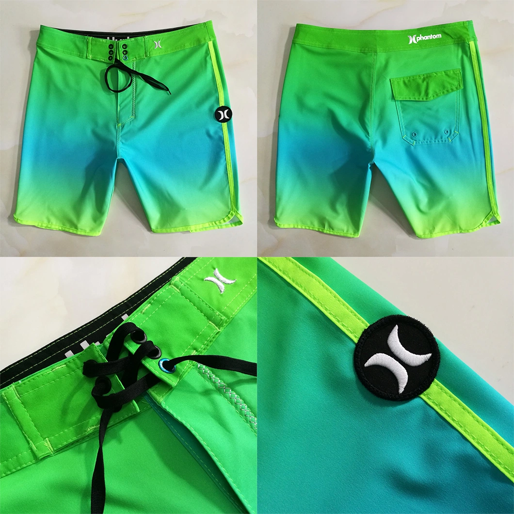 OEM Eco Friendly Men′s Swim Beach Trunks Recycled Board Shorts for Boys